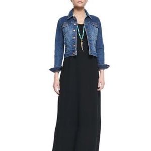 Rue 21 crop distressed denim jacket